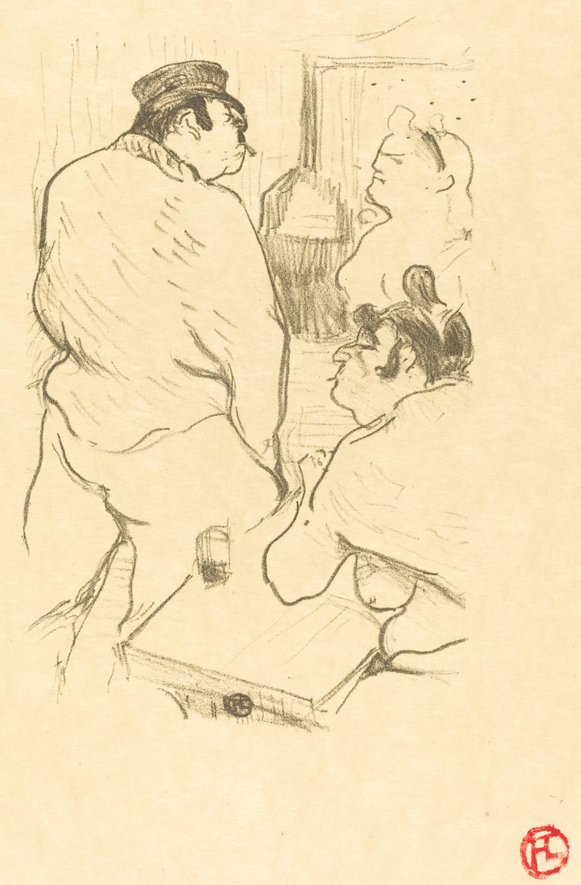 Terror Grenelle autorstwa Henri de Toulouse Lautrec