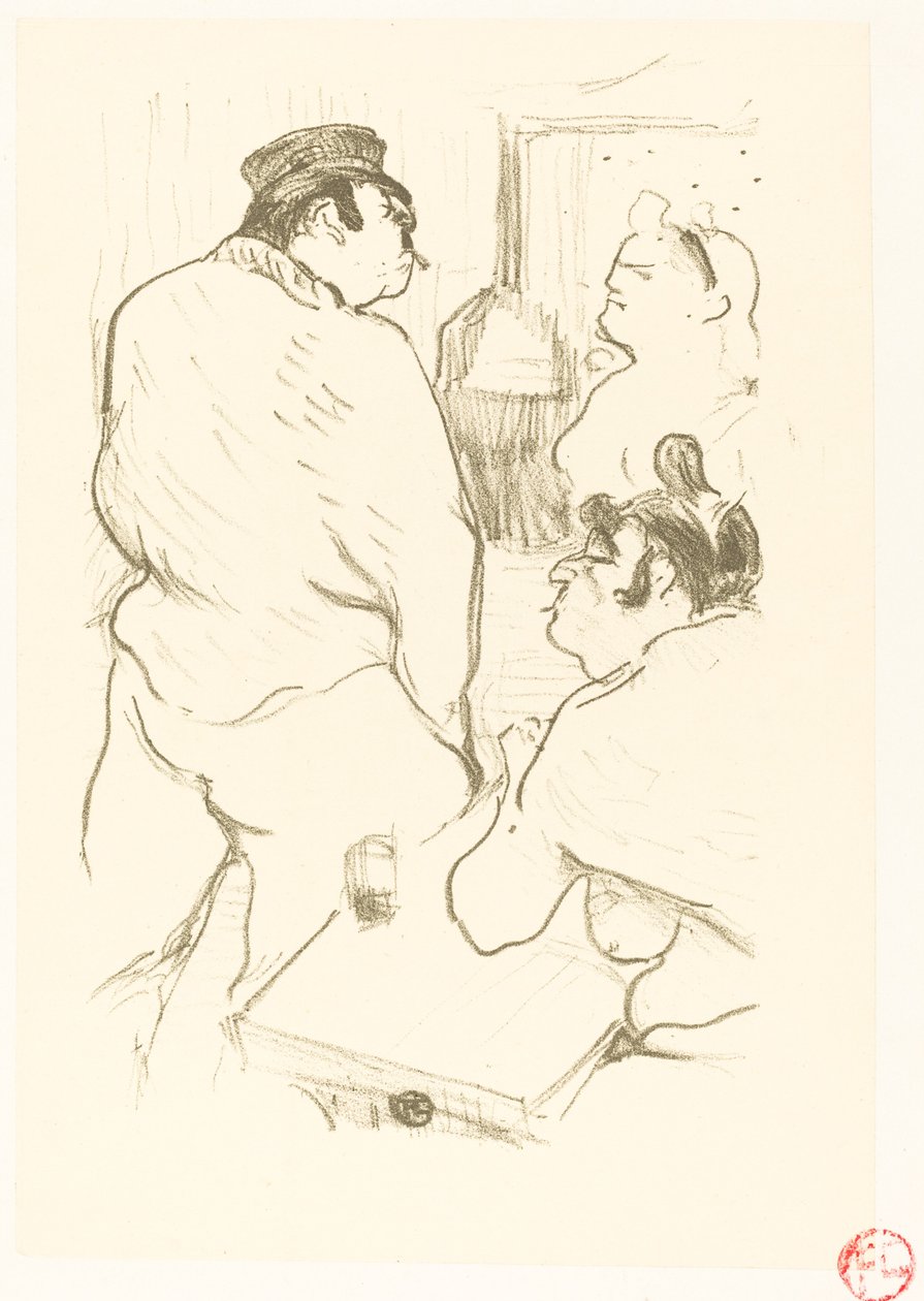 Terror Grenelle Terror Grenelle, 1894. autorstwa Henri de Toulouse Lautrec