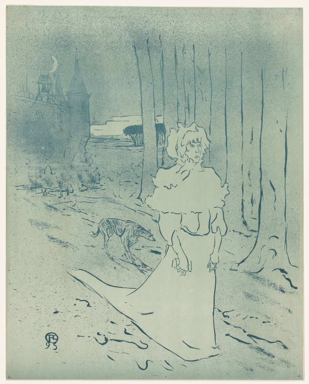 Kasztelanka lub Tocsin autorstwa Henri de Toulouse Lautrec