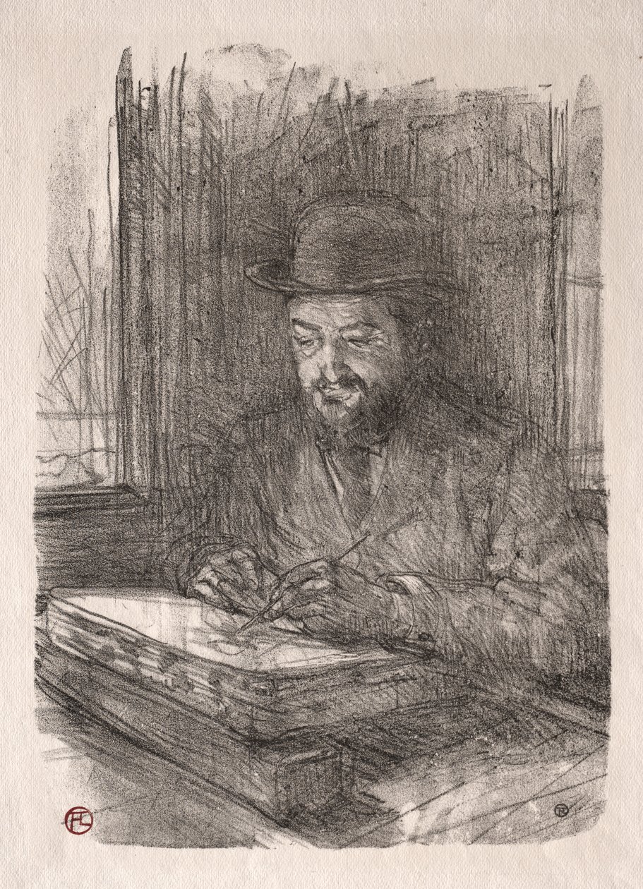 Dobry litograf autorstwa Henri de Toulouse Lautrec