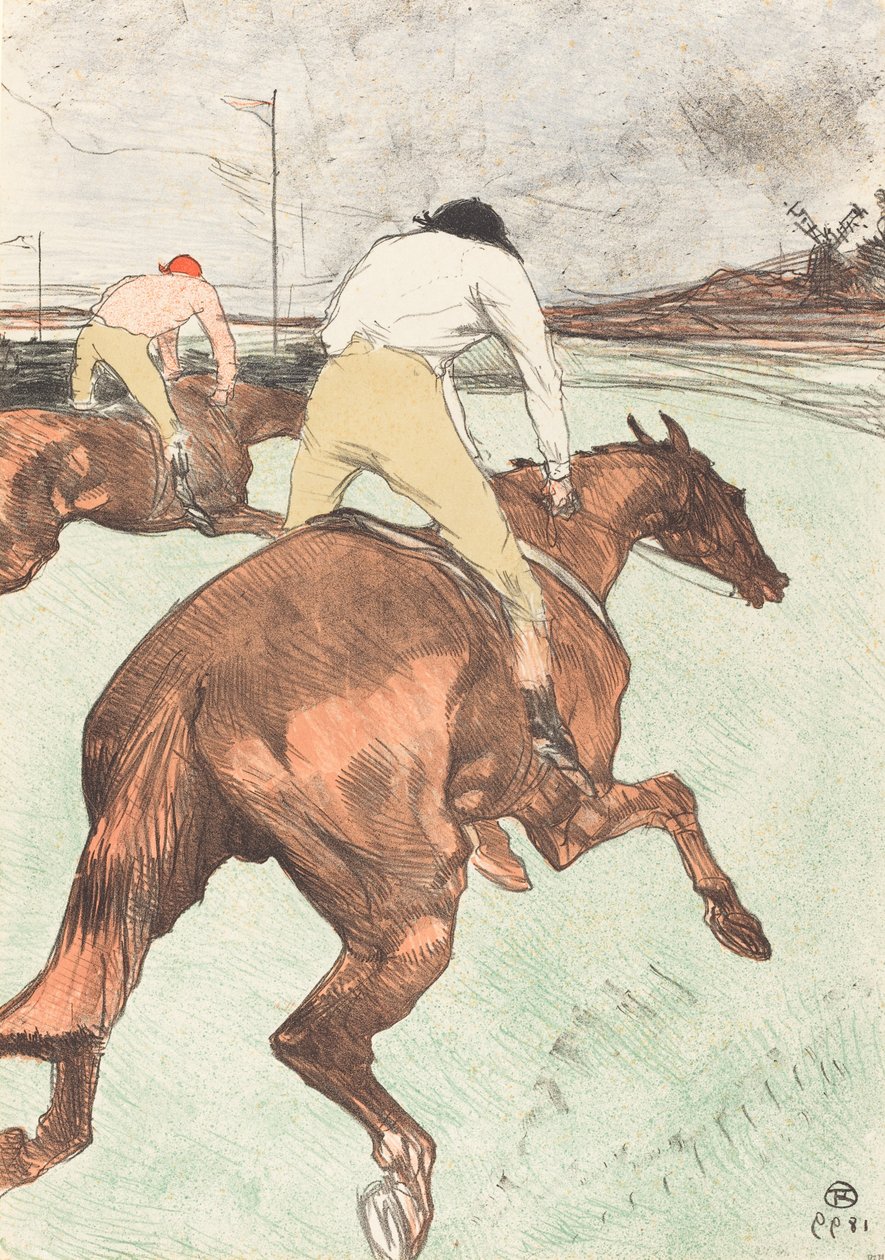 Dżokej (Le dżokej) autorstwa Henri de Toulouse Lautrec