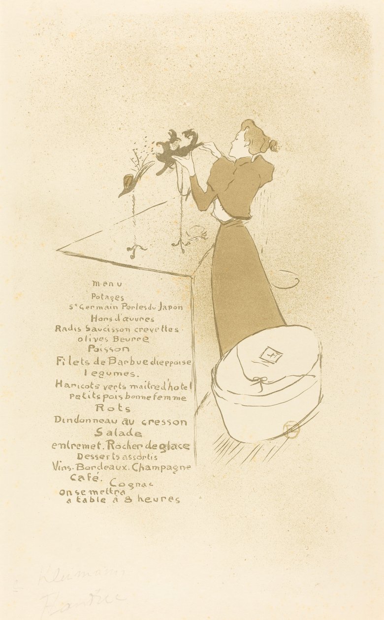 Miller (Millliner - Renée Vert) autorstwa Henri de Toulouse Lautrec