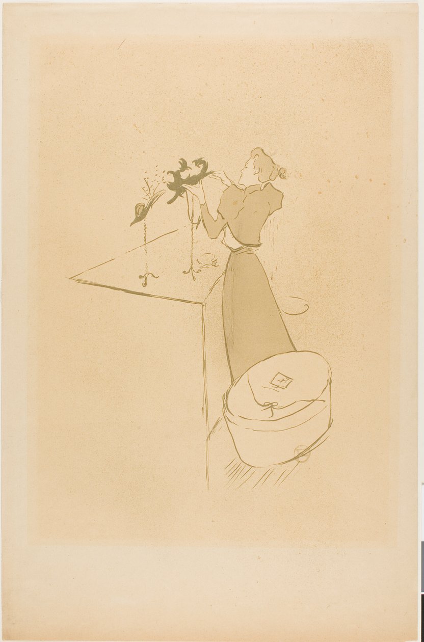 Miller, Renée Vert autorstwa Henri de Toulouse Lautrec