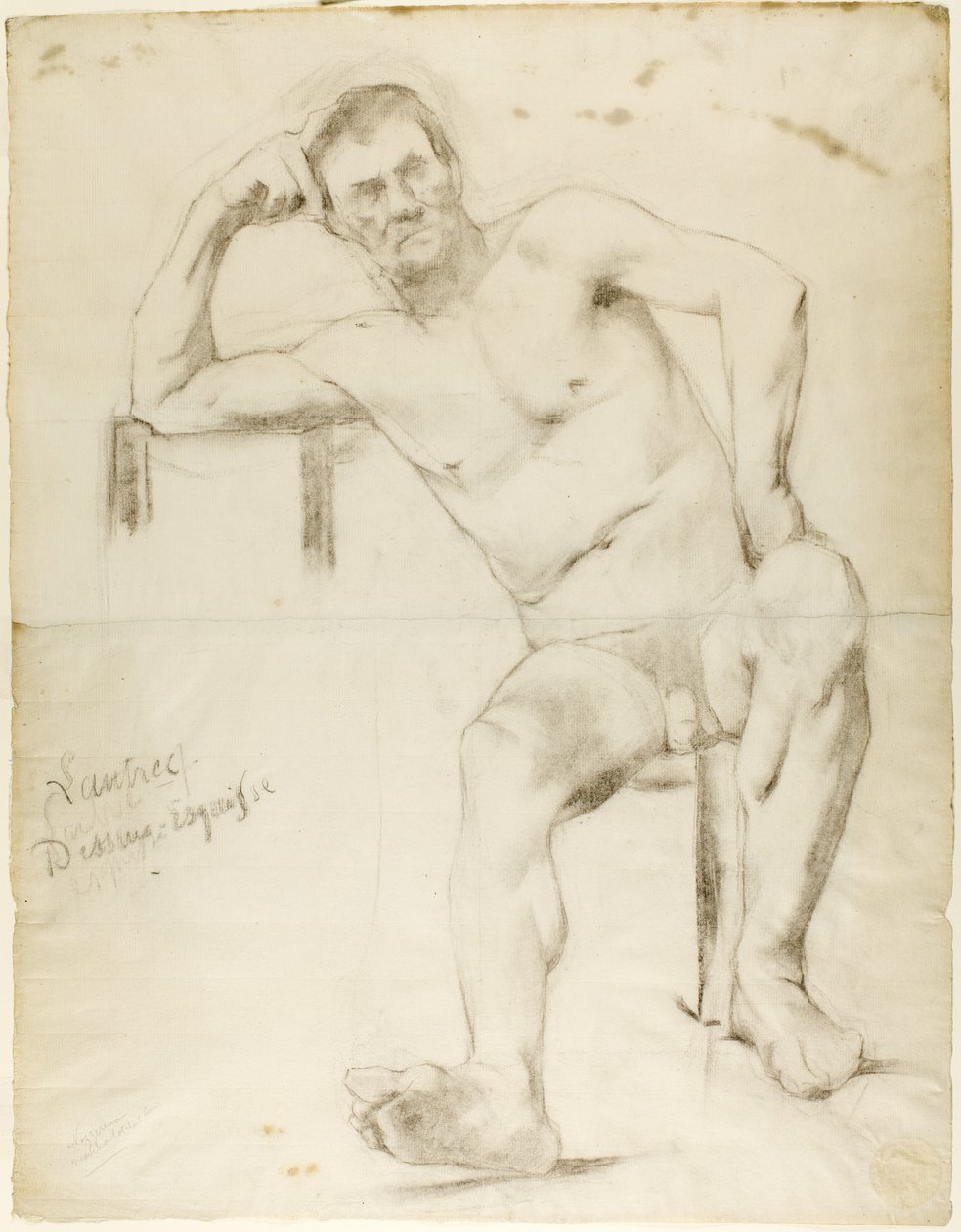 Model Nizzavena, ok. 1930 r. 1882-83 autorstwa Henri de Toulouse Lautrec