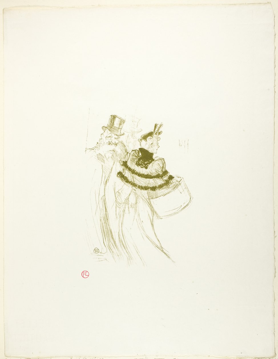 Starzy Panowie autorstwa Henri de Toulouse Lautrec