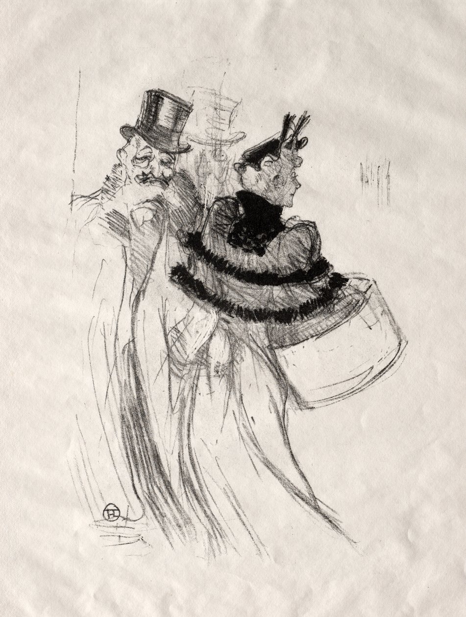 Starzy Panowie autorstwa Henri de Toulouse Lautrec