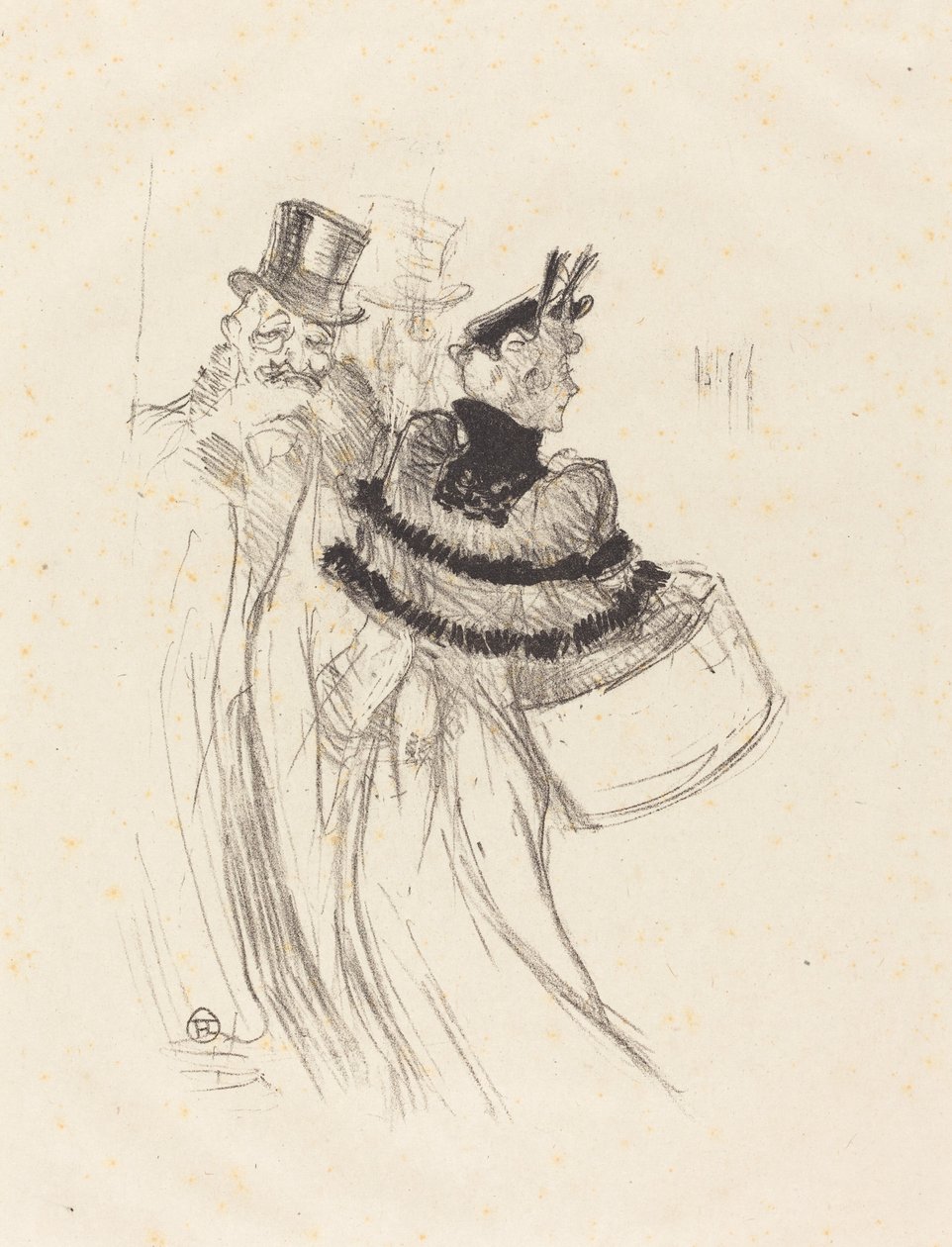 Starzy Panowie Starzy Panowie, 1894. autorstwa Henri de Toulouse Lautrec