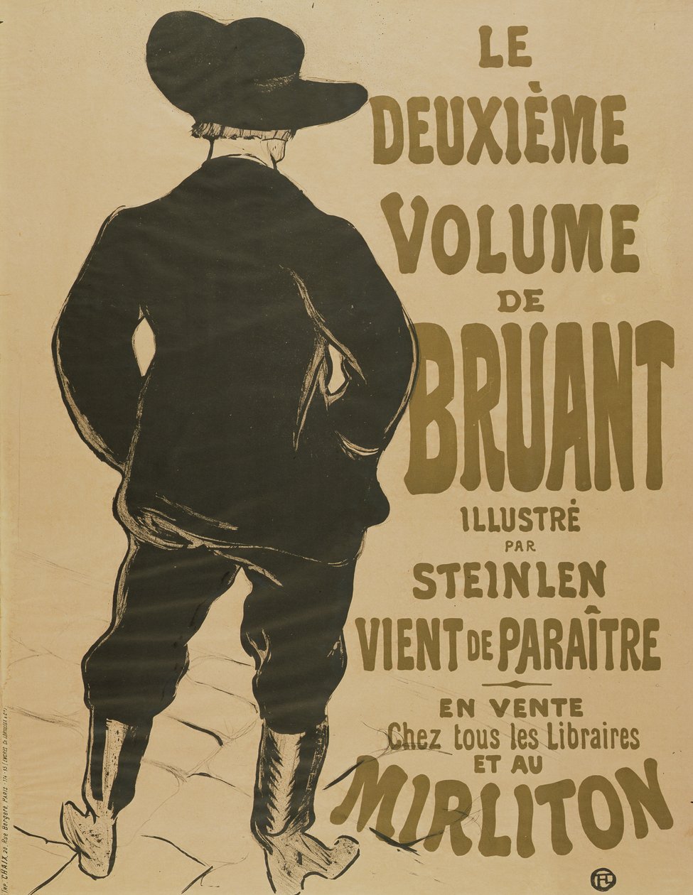 Drugi tom Bruanta, 1893 autorstwa Henri de Toulouse Lautrec
