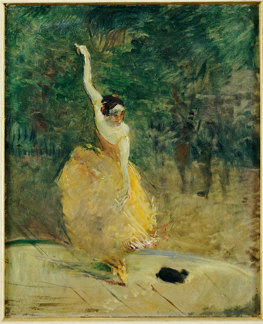 Hiszpańska tancerka, 1888 autorstwa Henri de Toulouse Lautrec