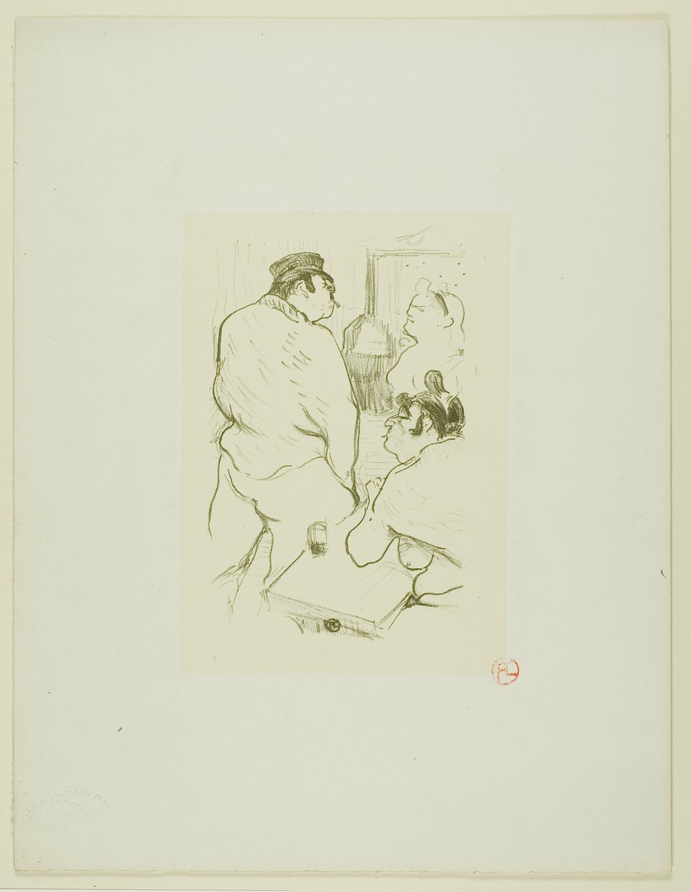 Terror Grenelle autorstwa Henri de Toulouse Lautrec