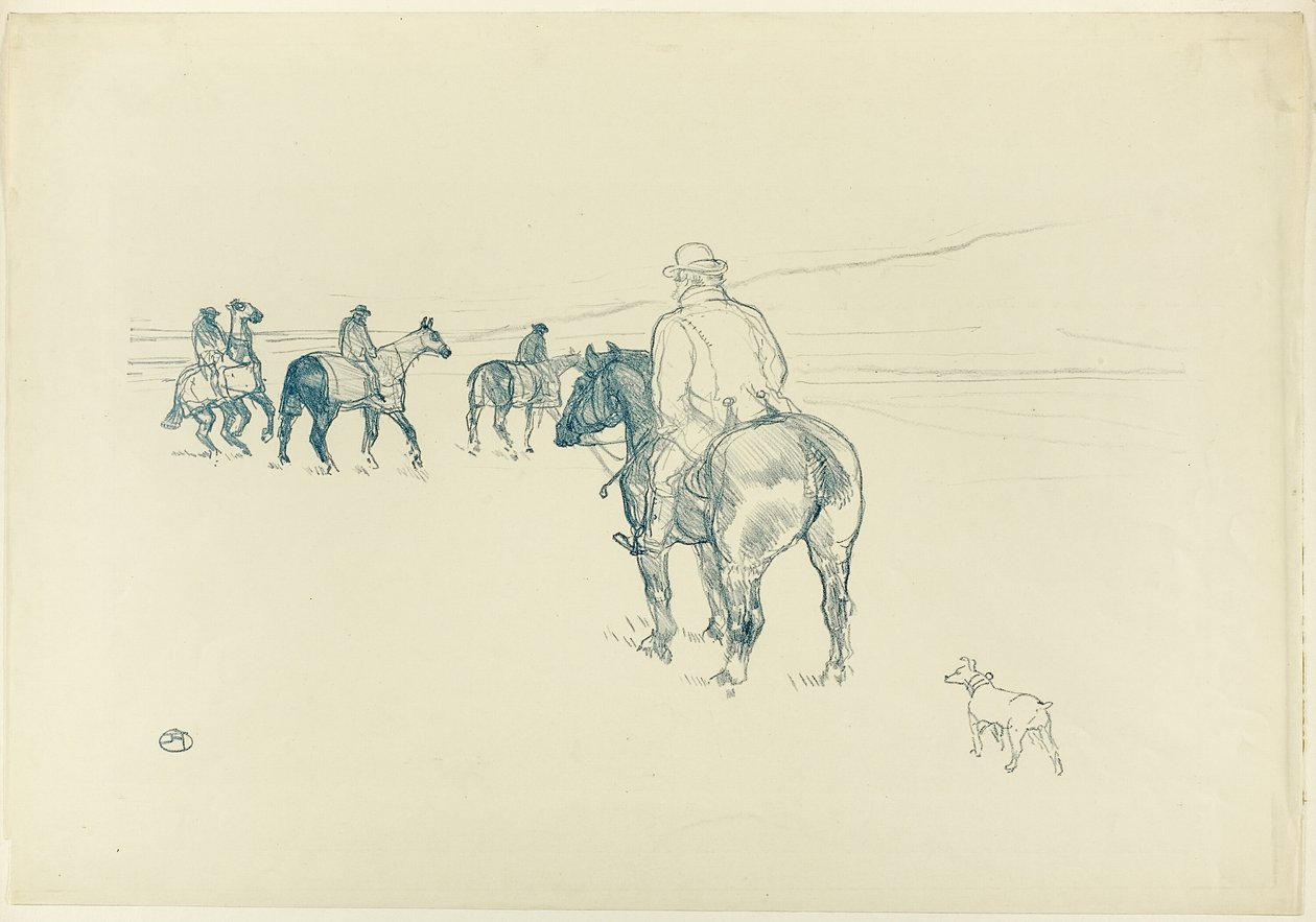 Trener autorstwa Henri de Toulouse Lautrec