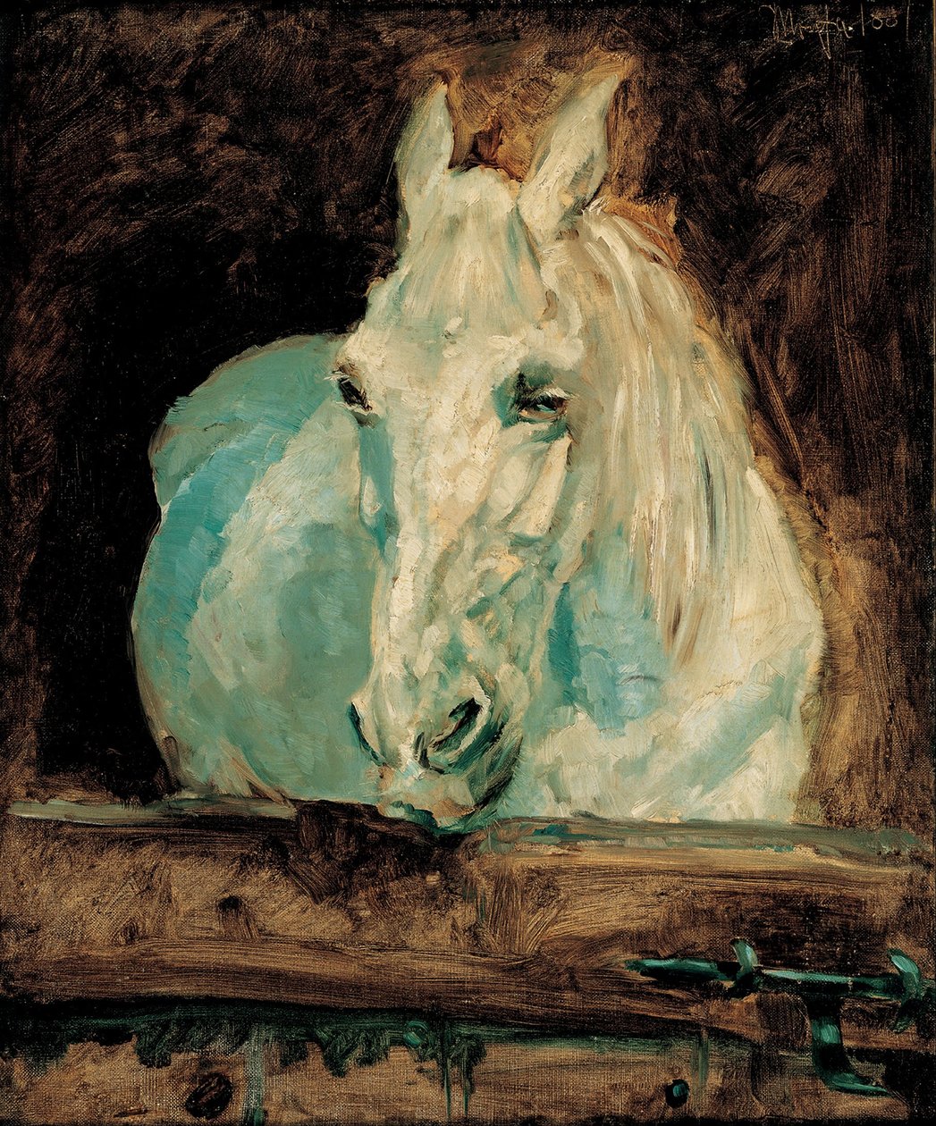 Gazela Białego Konia, 1881 autorstwa Henri de Toulouse Lautrec