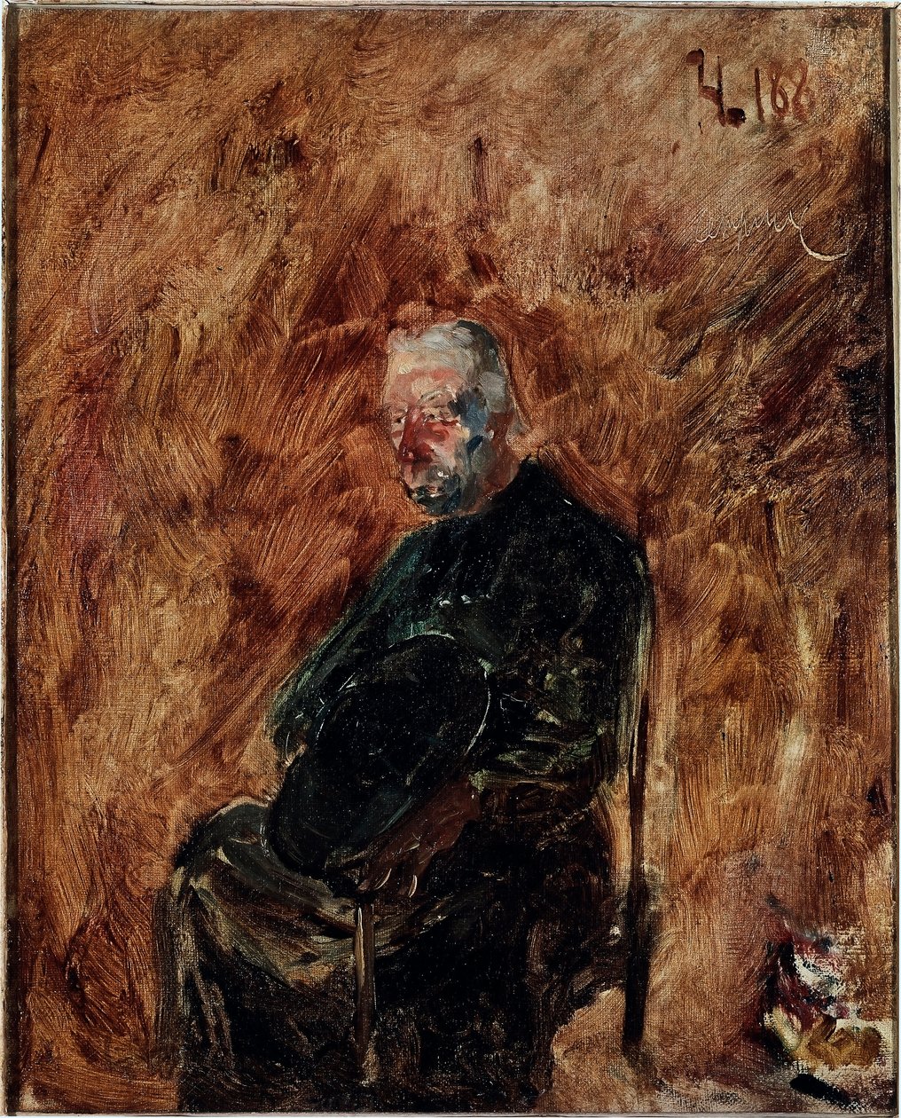 Duchowny. Obraz Henri de Toulouse-Lautrec (Toulouse Lautrec autorstwa Henri de Toulouse Lautrec