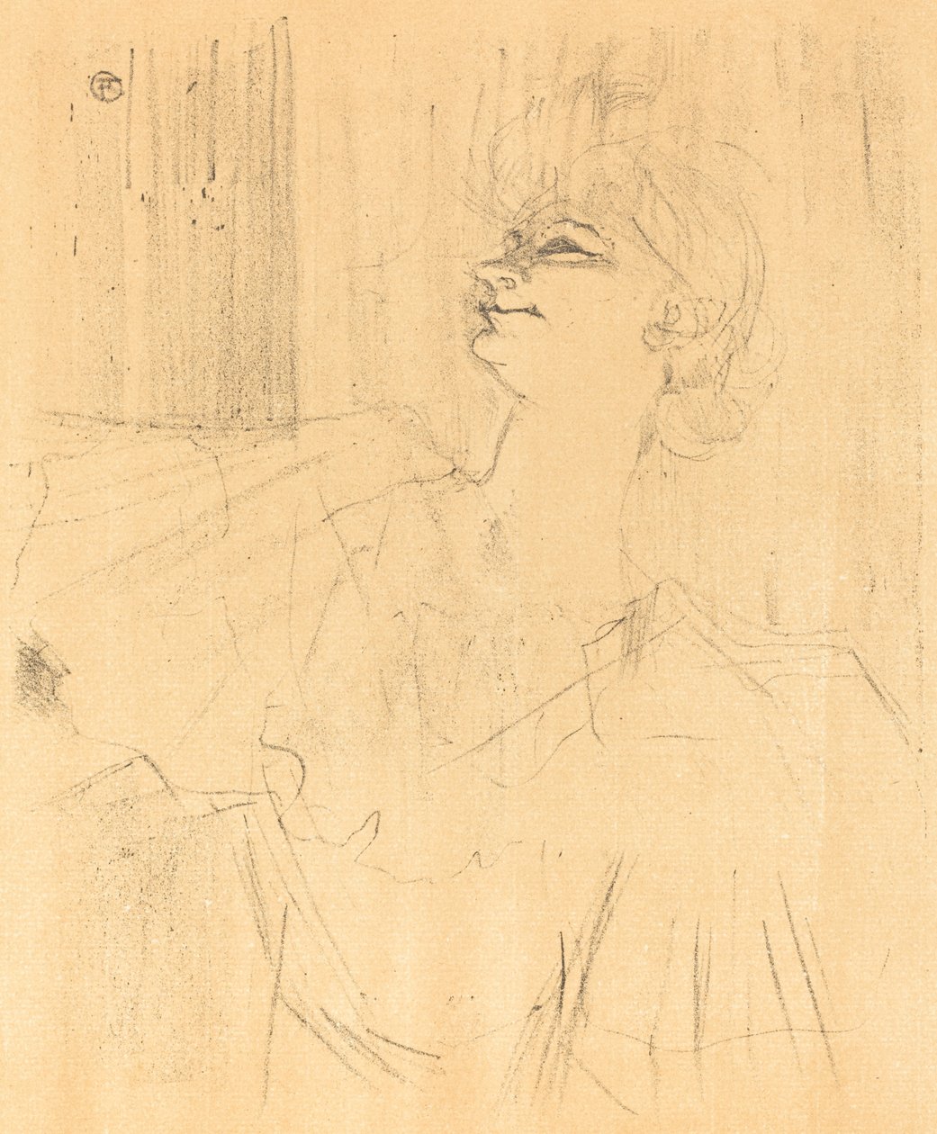Do Menilmontanta od Bruanta Do Menilmontanta, od Bruanta, 1898. autorstwa Henri de Toulouse Lautrec