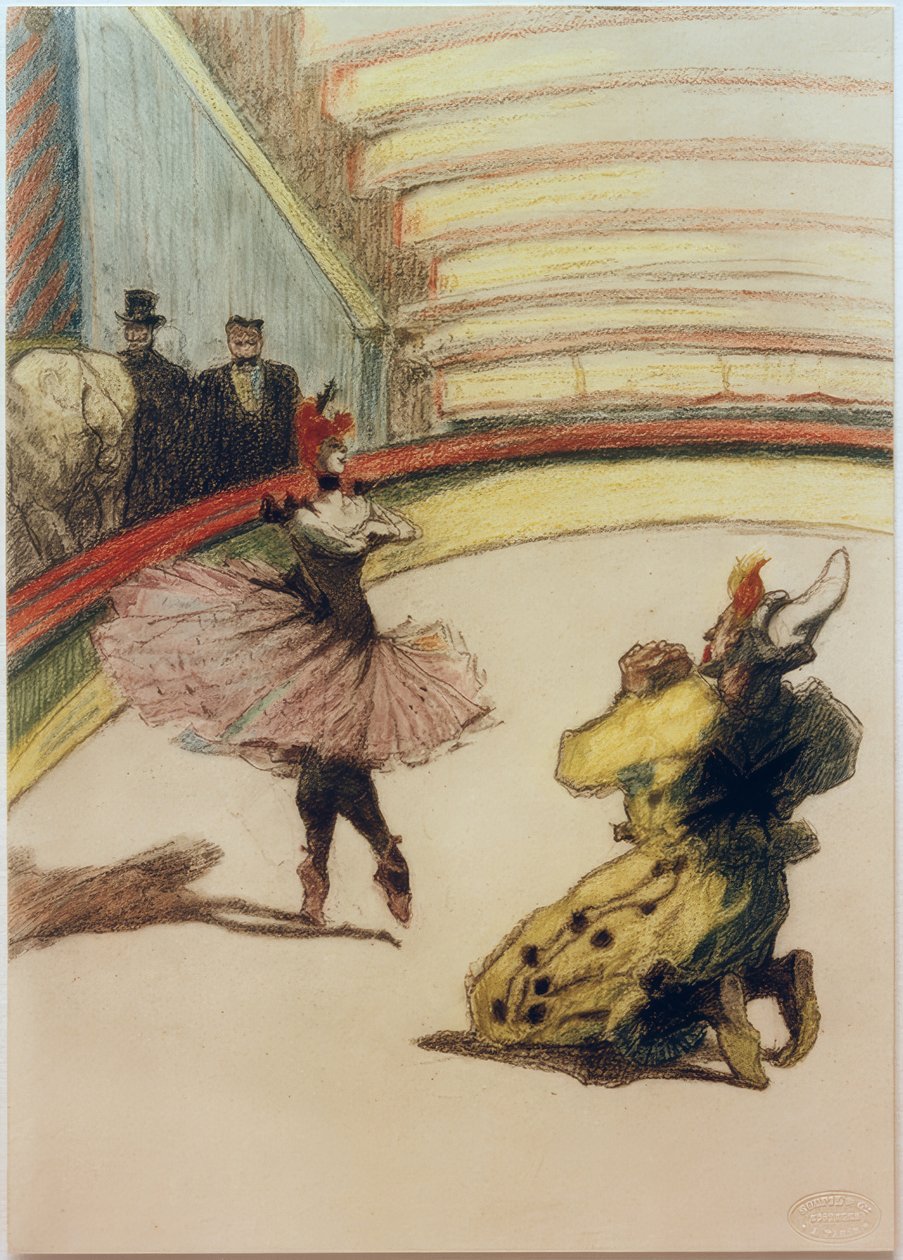 Praca dywanowa autorstwa Henri de Toulouse Lautrec