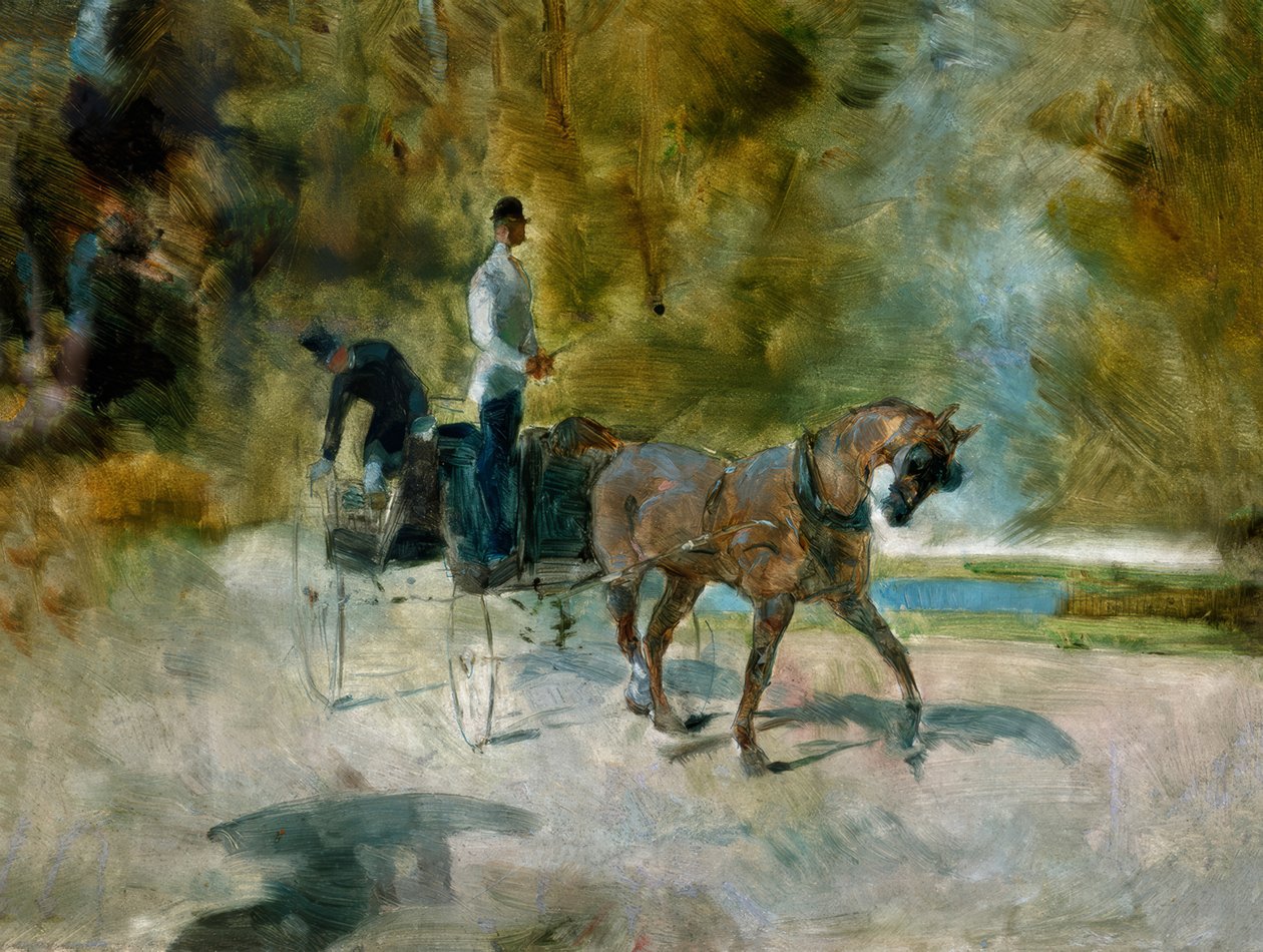 Wózek autorstwa Henri de Toulouse Lautrec