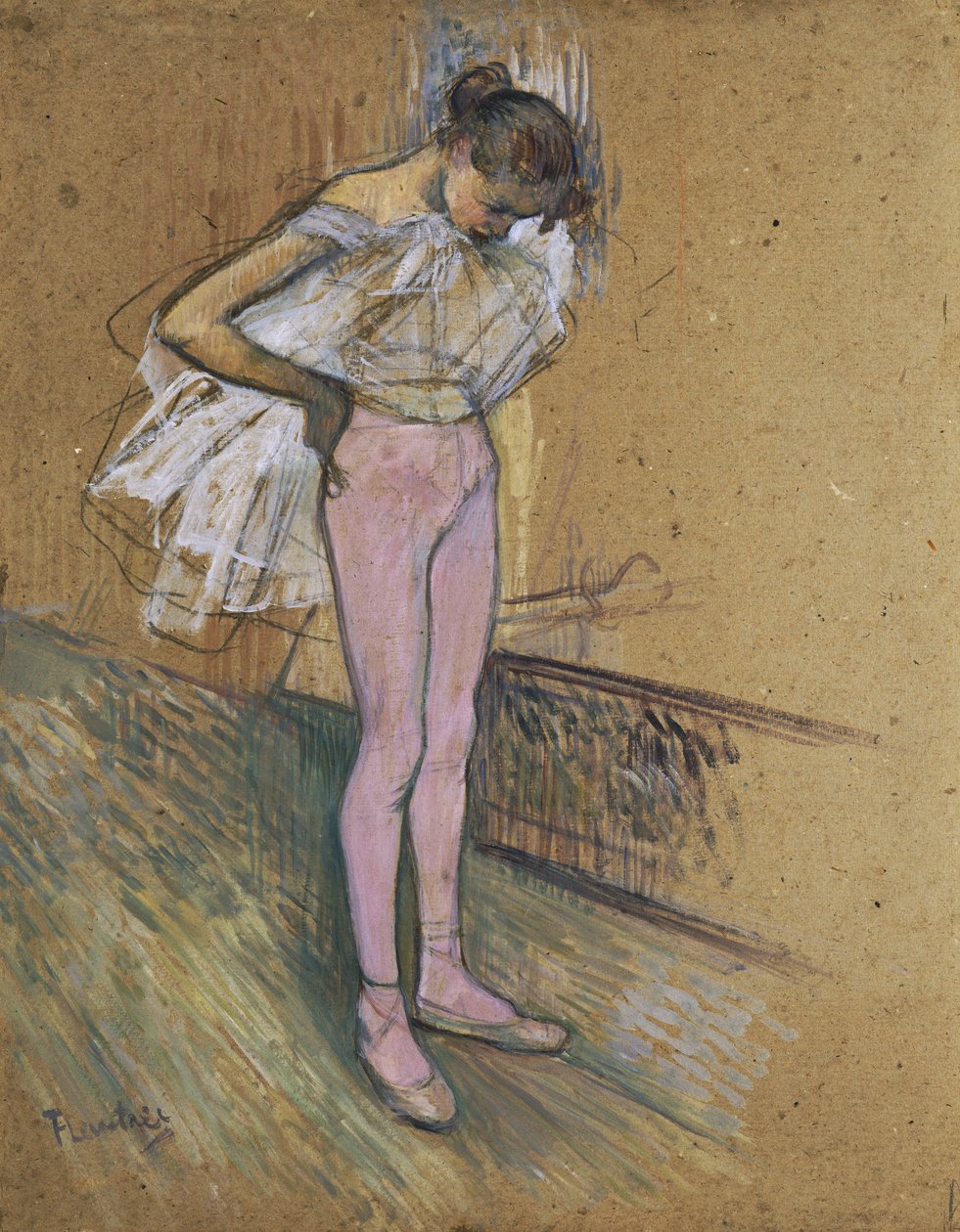 Nieznany obraz autorstwa Henri de Toulouse Lautrec
