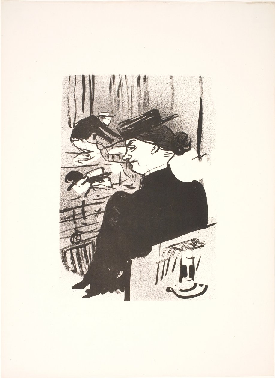 Widz autorstwa Henri de Toulouse Lautrec