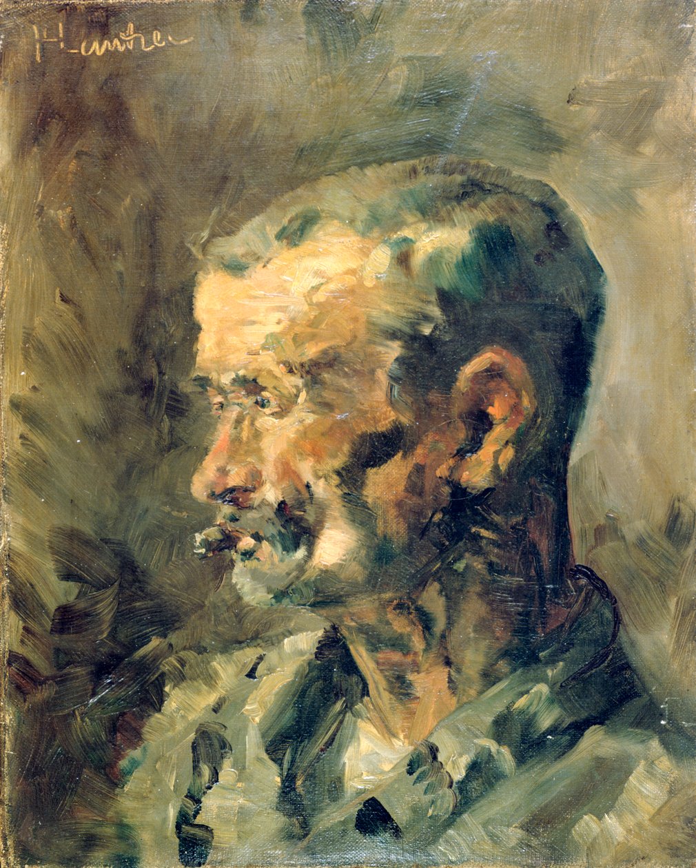 Wicehrabia Lepic, 1882 autorstwa Henri de Toulouse Lautrec