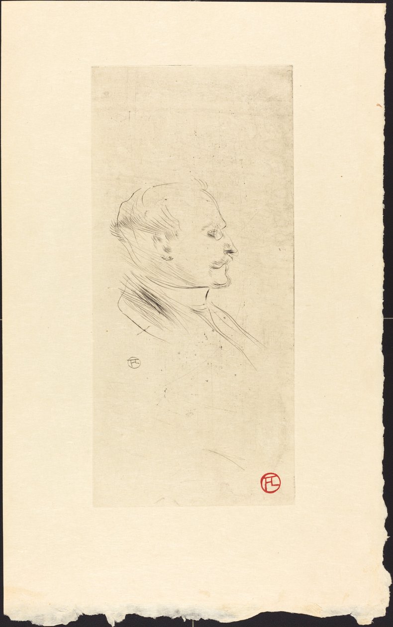 W.H.B. Sands (W.H.B. Sands, wydawca w Edynburgu) autorstwa Henri de Toulouse Lautrec