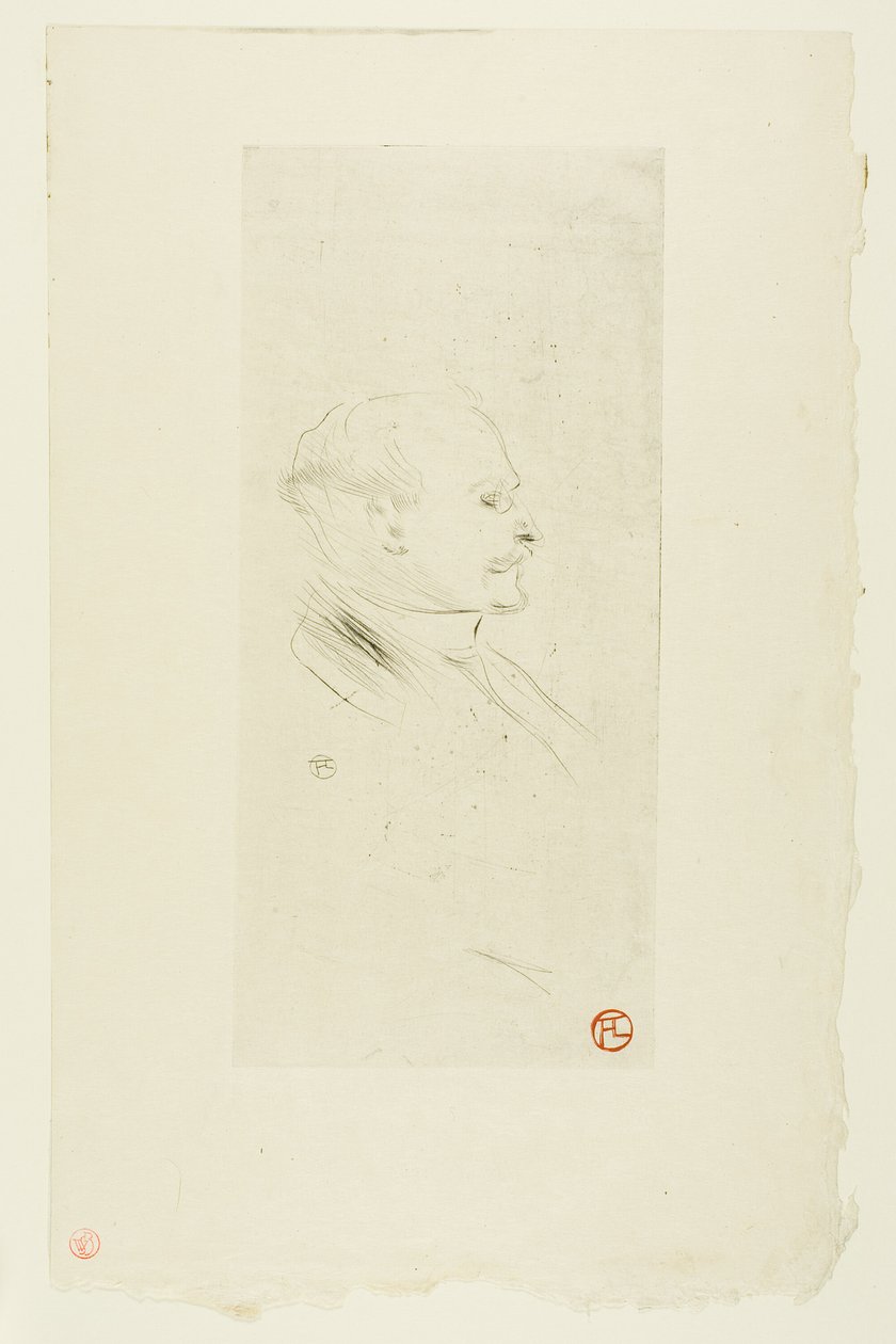 W.H.B. Sands, wydawca autorstwa Henri de Toulouse Lautrec