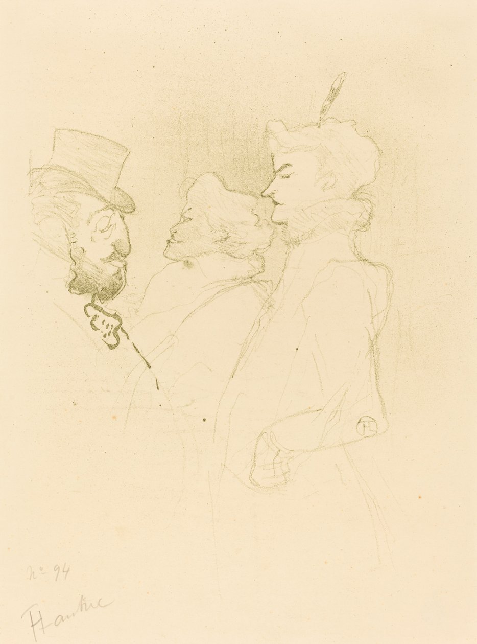 Dlaczego nie... raz nie jest nawykiem Dlaczego nie... raz nie jest nawykiem, 1893. autorstwa Henri de Toulouse Lautrec