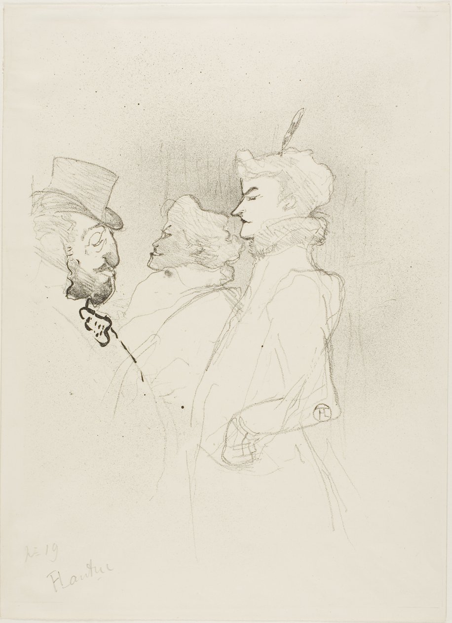 Dlaczego nie?... Raz się nie liczy autorstwa Henri de Toulouse Lautrec