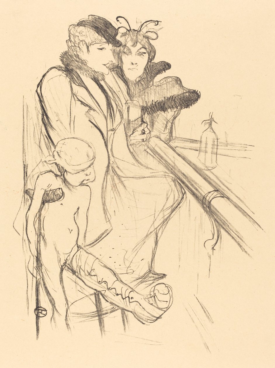 Ranny Eros (Eros vanné) autorstwa Henri de Toulouse Lautrec