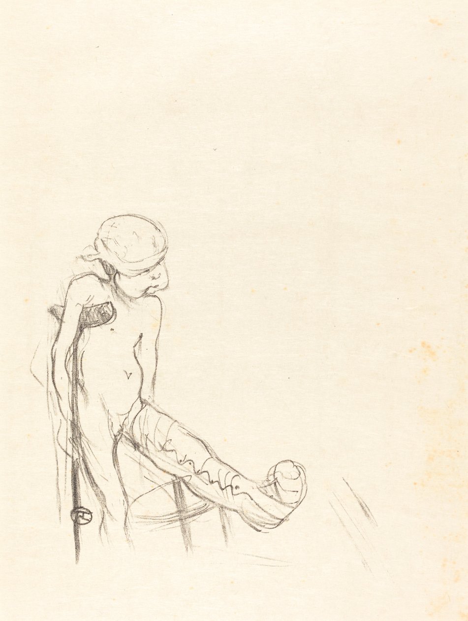 Ranny Eros (Eros vanné) autorstwa Henri de Toulouse Lautrec