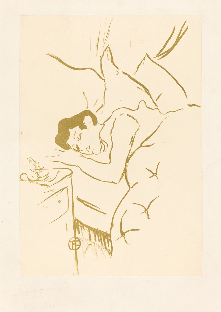 Twoje usta (Ta bouche) autorstwa Henri de Toulouse Lautrec