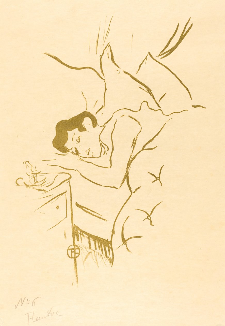 Twoje usta (Ta bouche) autorstwa Henri de Toulouse Lautrec