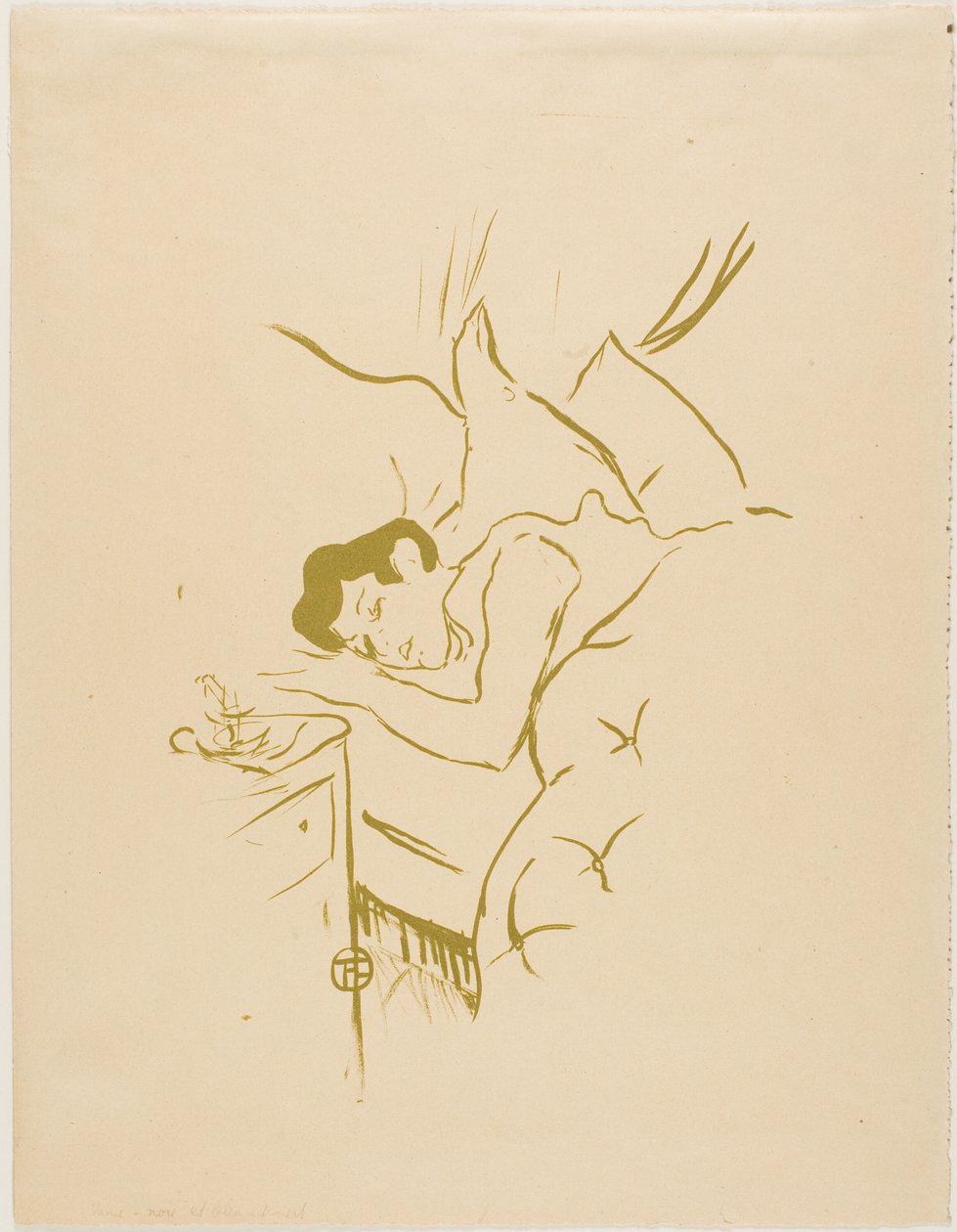 Twoje usta autorstwa Henri de Toulouse Lautrec