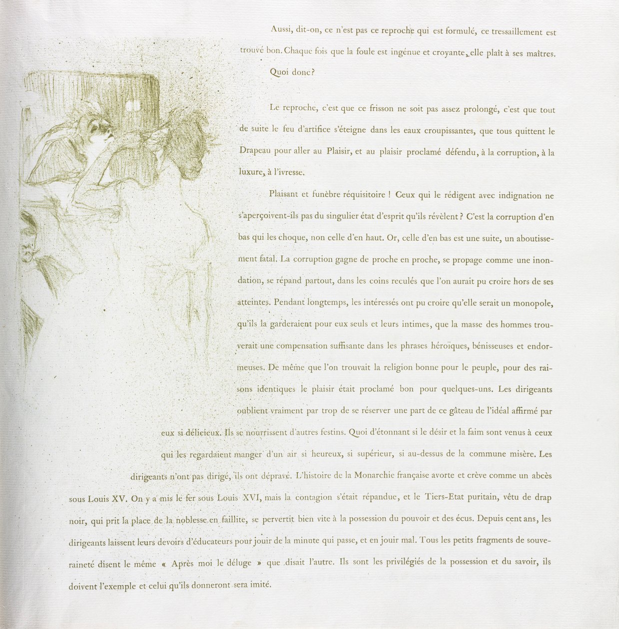Yvette Guilbert-francuska seria: nr 13, 1894. autorstwa Henri de Toulouse Lautrec