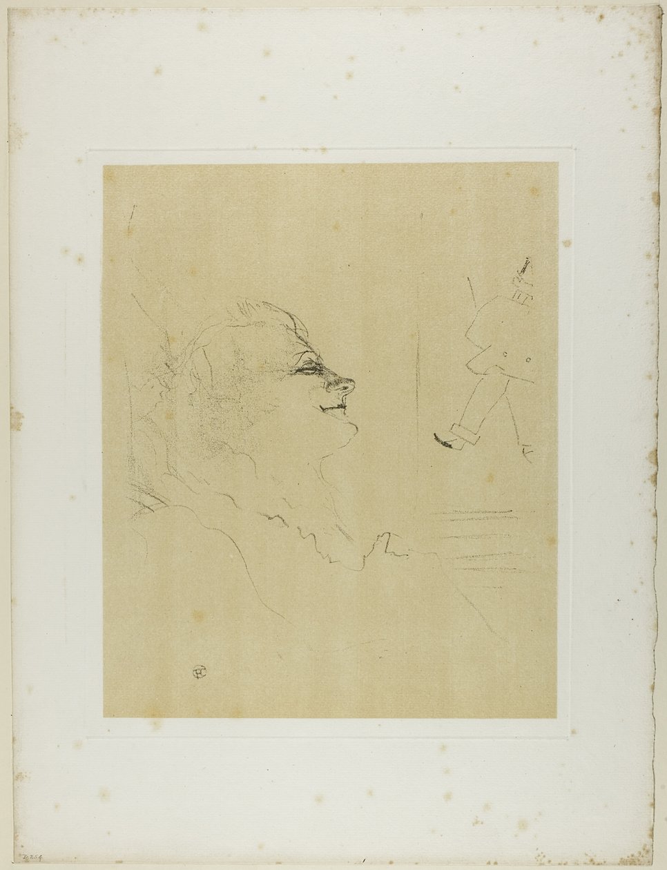 Yvette Guilbert – Pessima, od Yvette Guilbert autorstwa Henri de Toulouse Lautrec