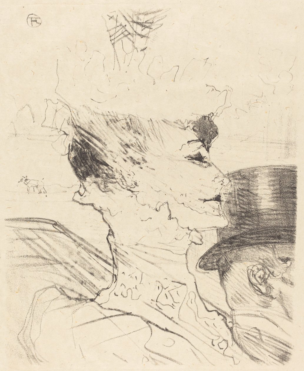 Yvette Guilbert? autorstwa Henri de Toulouse Lautrec