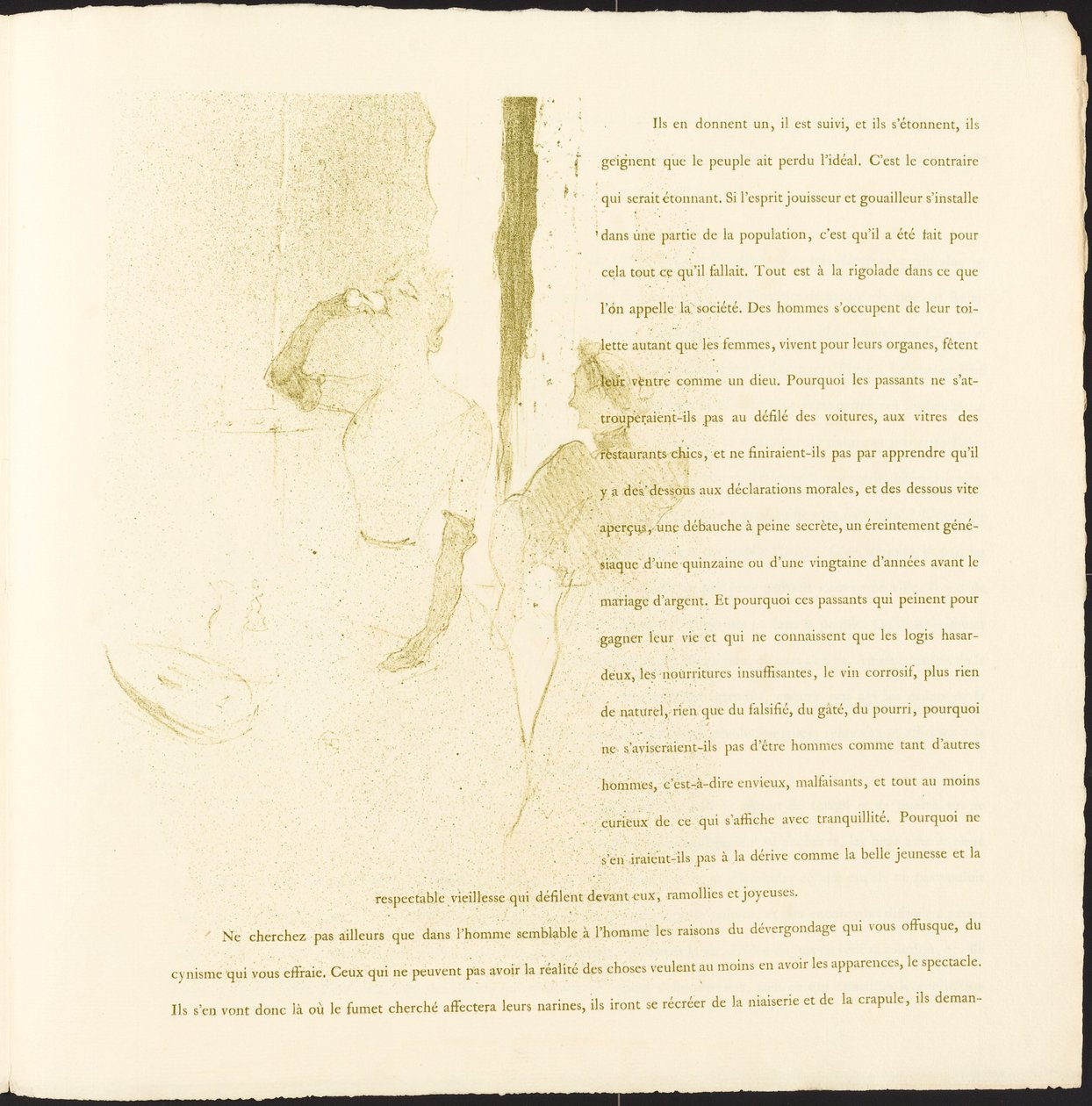 Yvette Guilbert autorstwa Henri de Toulouse Lautrec