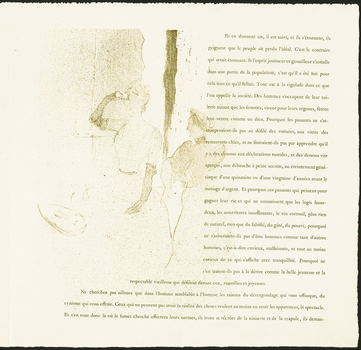 Yvette Guilbert autorstwa Henri de Toulouse Lautrec
