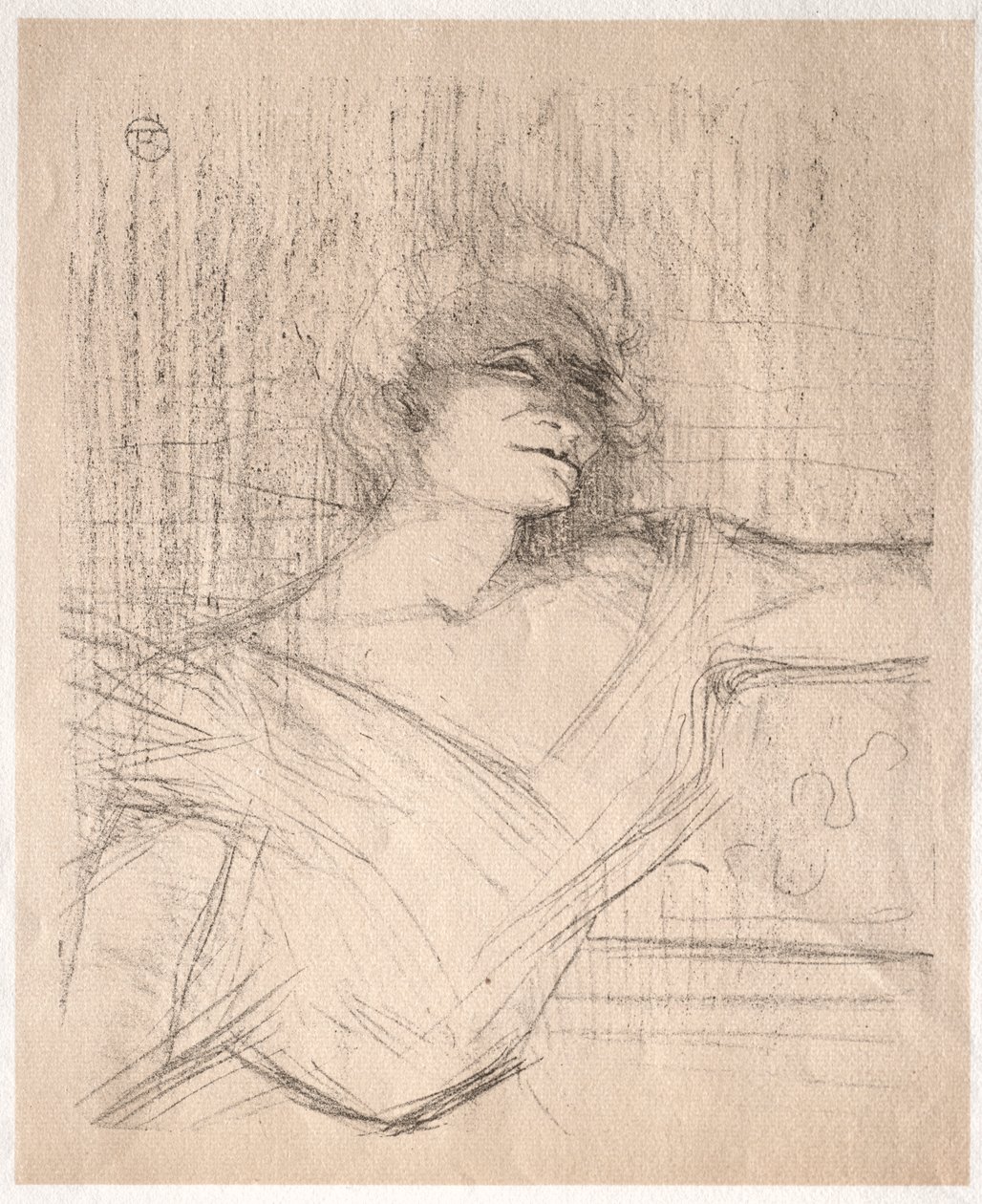 Yvette Guilbert: W kleju autorstwa Henri de Toulouse Lautrec