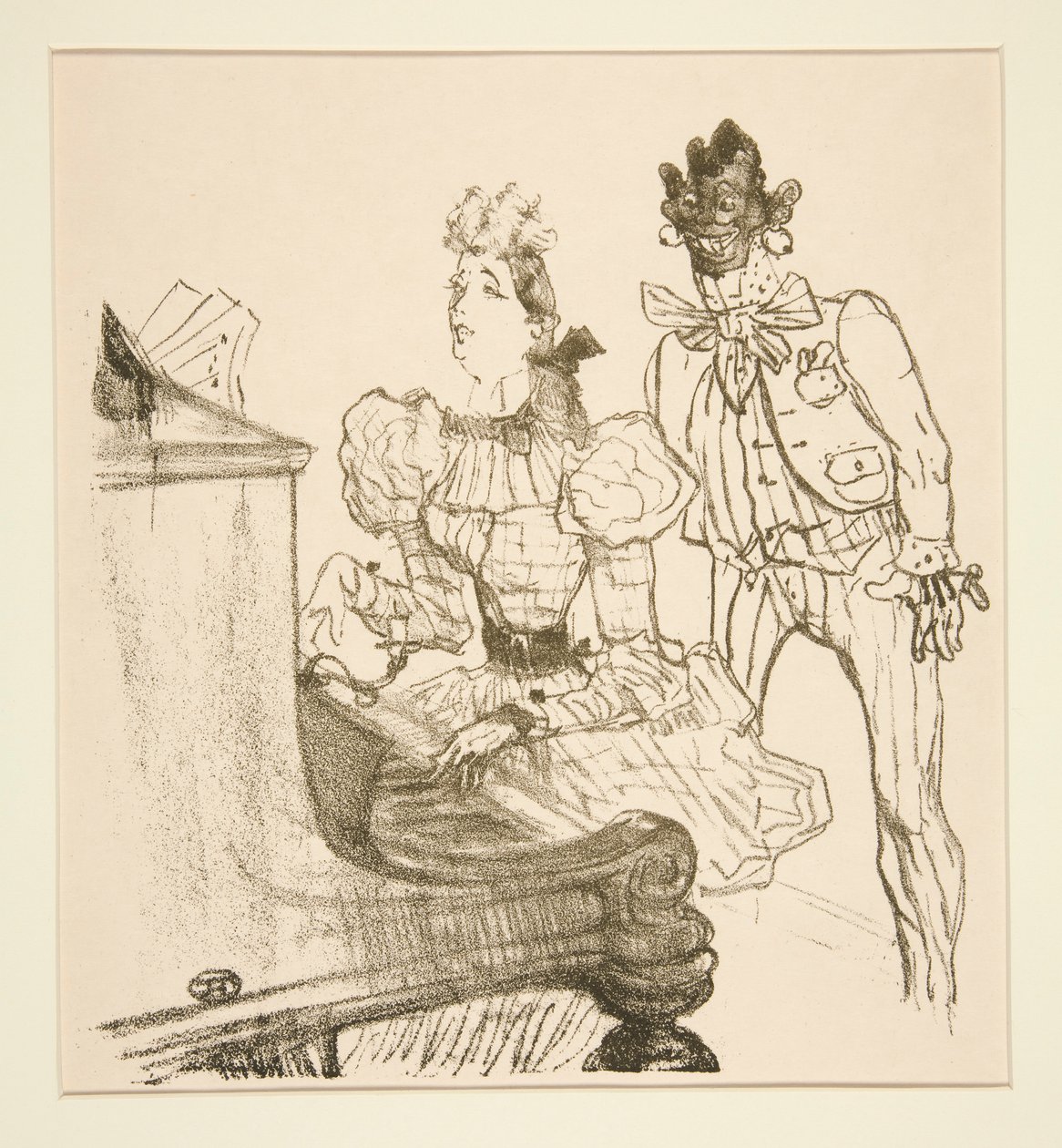 Zamboula-Polka autorstwa Henri de Toulouse Lautrec