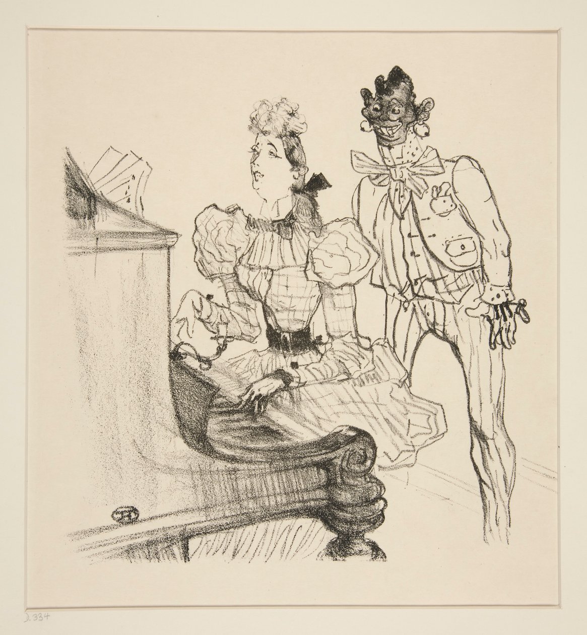 Zamboula-Polka autorstwa Henri de Toulouse Lautrec
