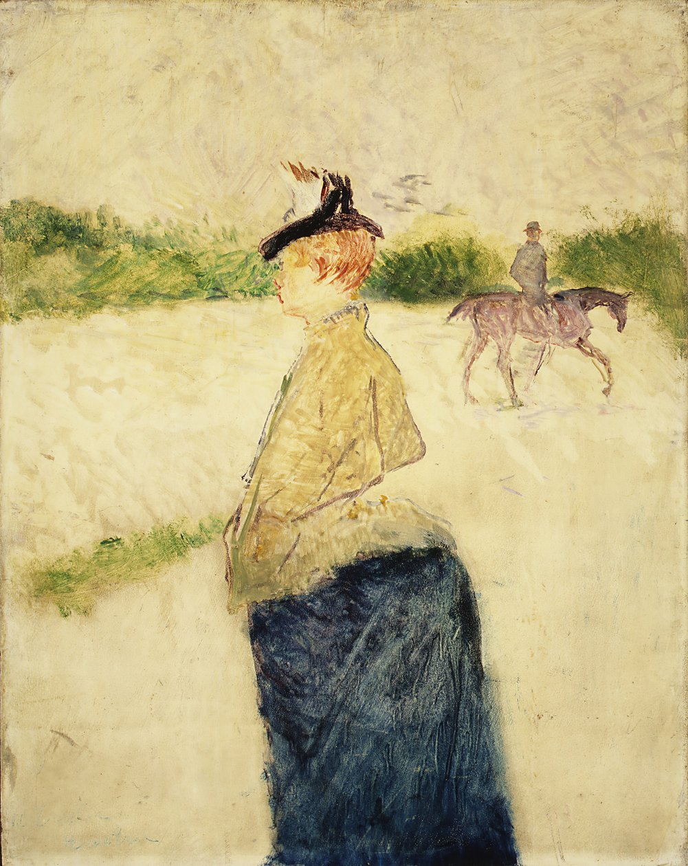 Emilie, koniec lat 90. XIX wieku. autorstwa Henri de Toulouse Lautrec