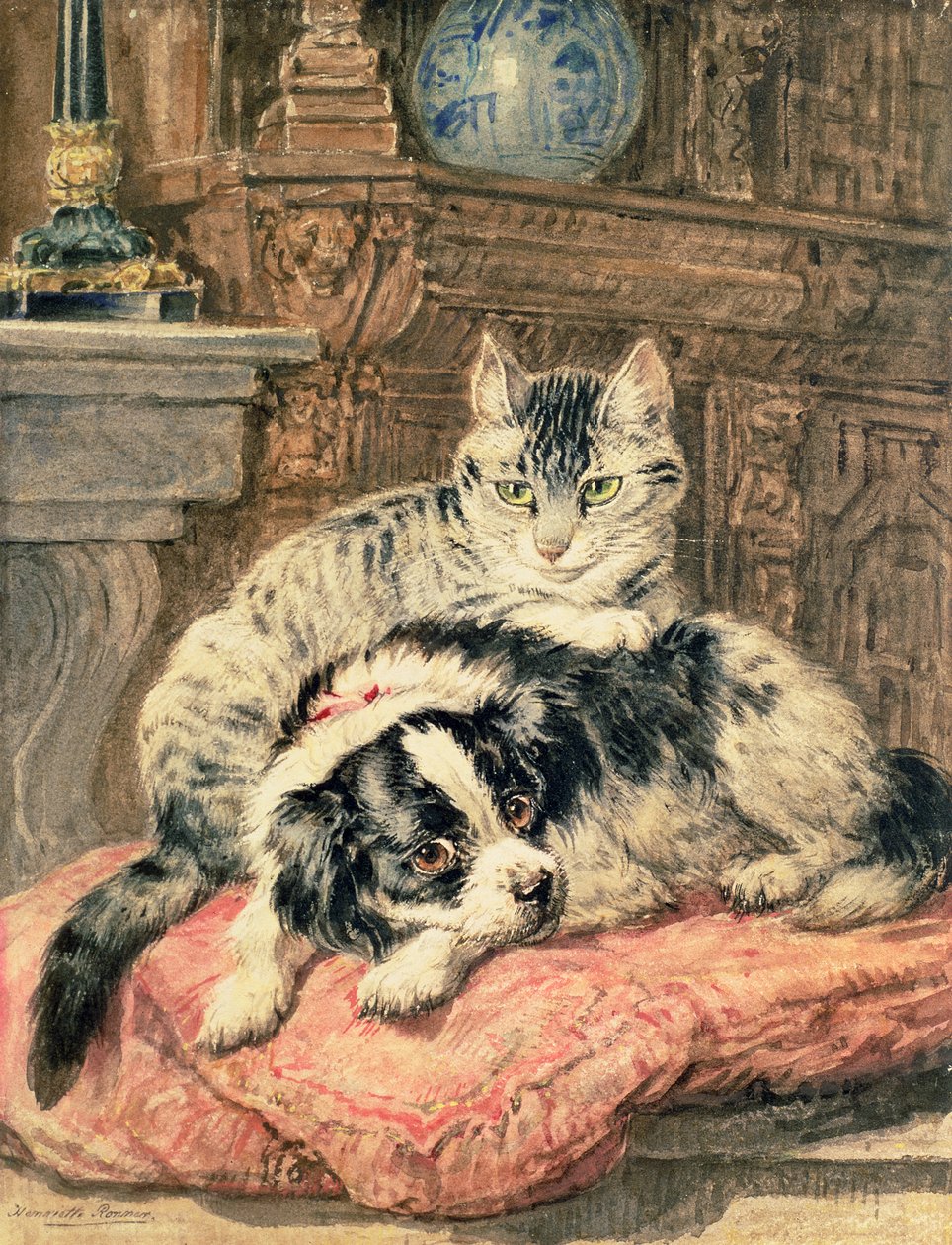 Pauza w szkole autorstwa Henriëtte Ronner Knip
