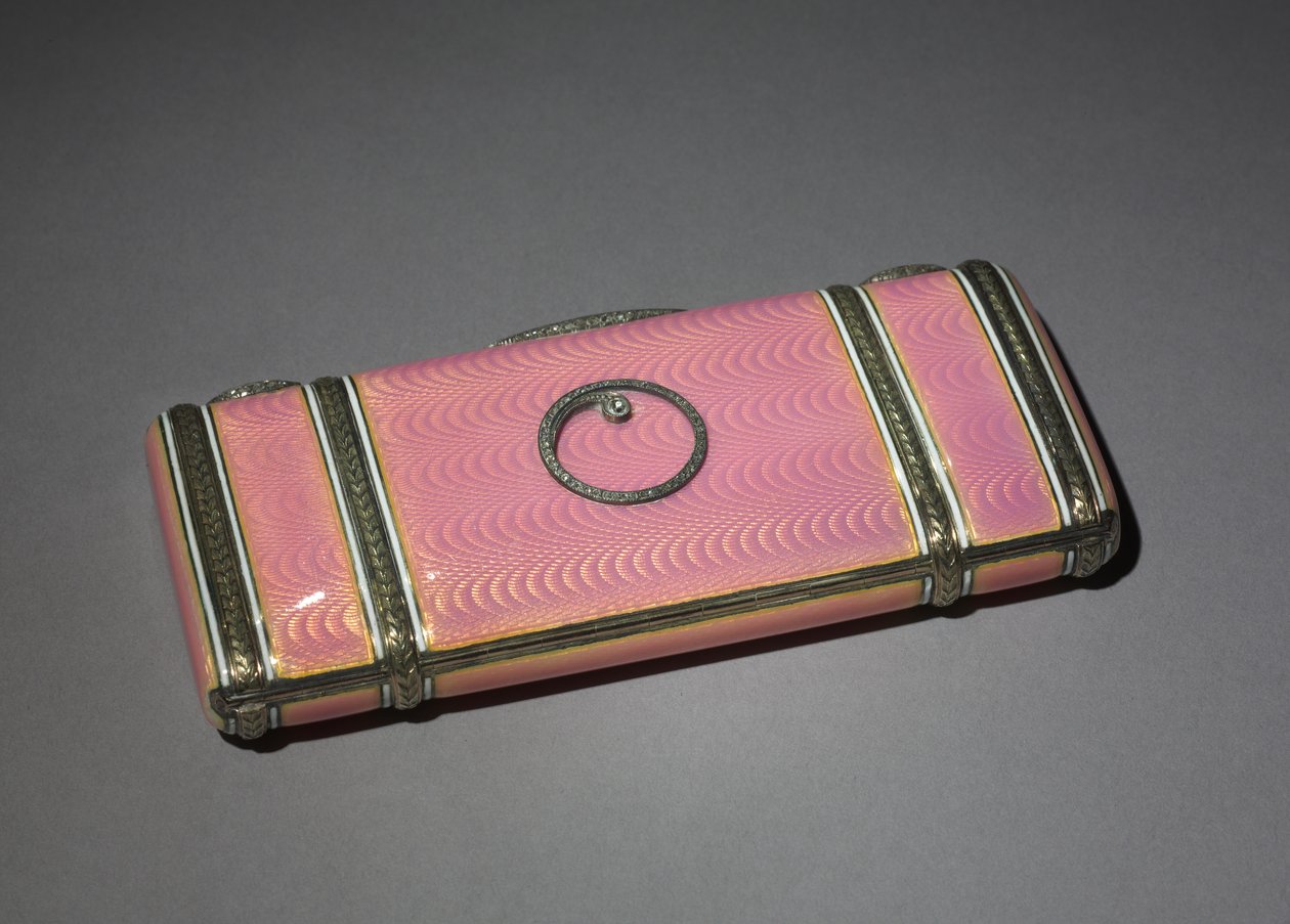 Pudełko Kosmetyczne, firma Peter Carl Fabergé autorstwa Henrik Wigstrom