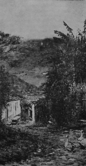 Krajobraz Ouro Preto Português: Krajobraz Ouro Preto autorstwa Henrique Bernardelli
