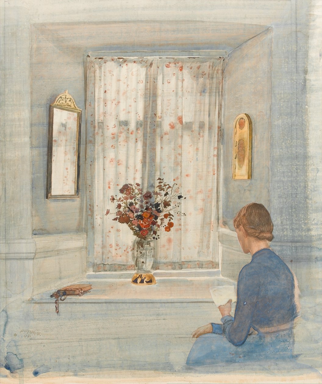 Czytelnik listów, 1935 autorstwa Henry A. Payne