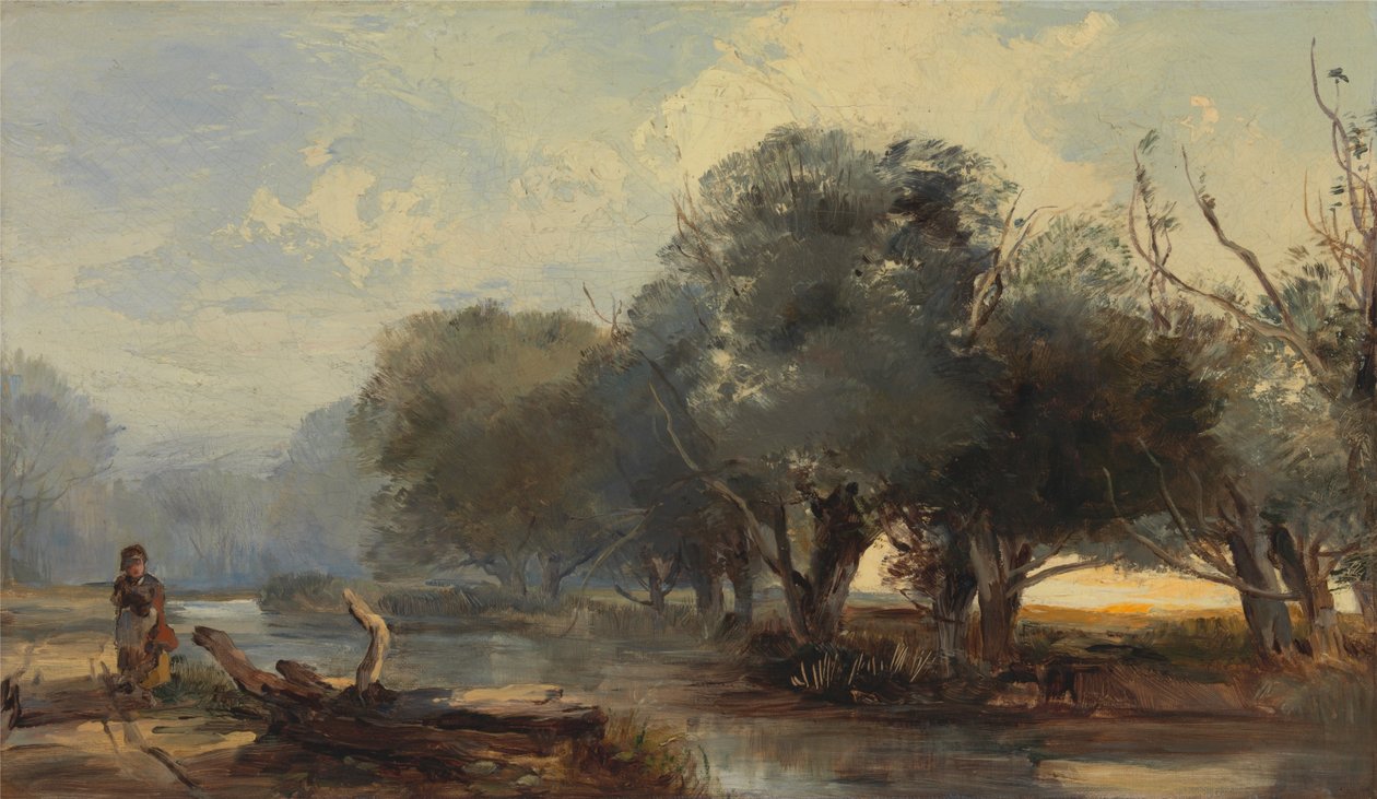 Na Norfolk Broads autorstwa Henry Bright