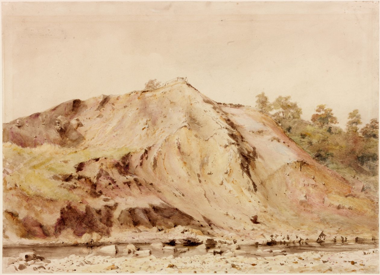 Birdoswald (bodycolour) autorstwa Henry Burdon Richardson