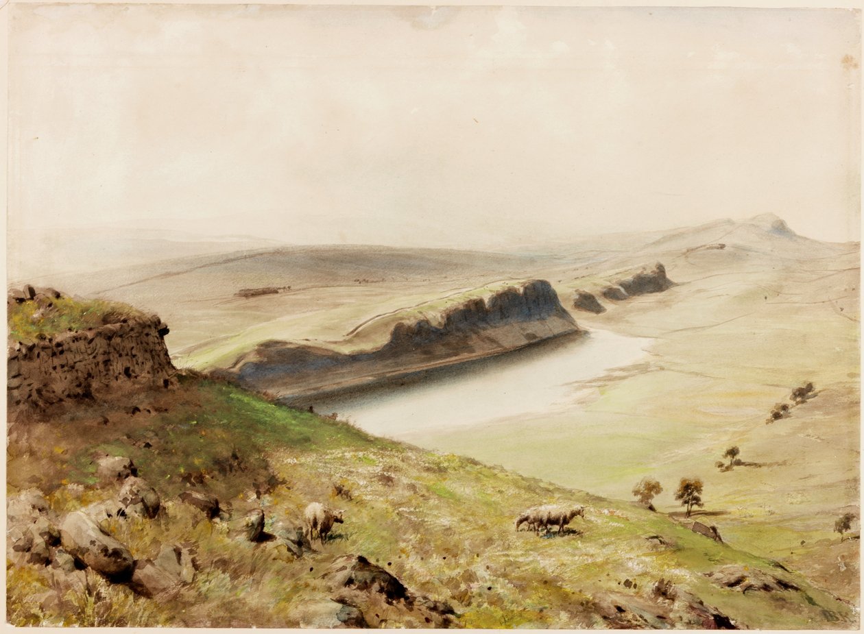 Crag Lough (kolor nadwozia) autorstwa Henry Burdon Richardson
