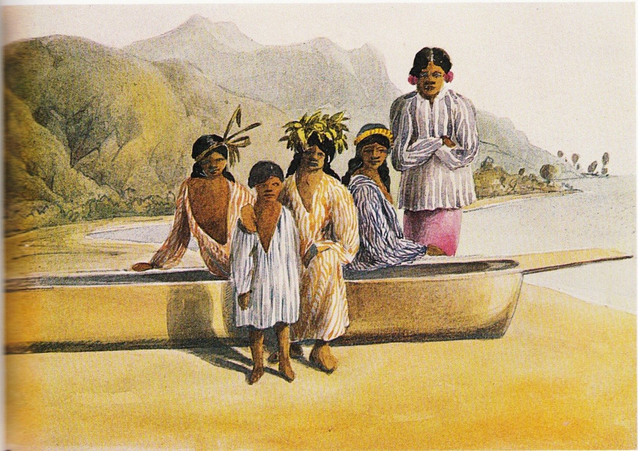Rodzina na Tahiti autorstwa Henry Byam Martin