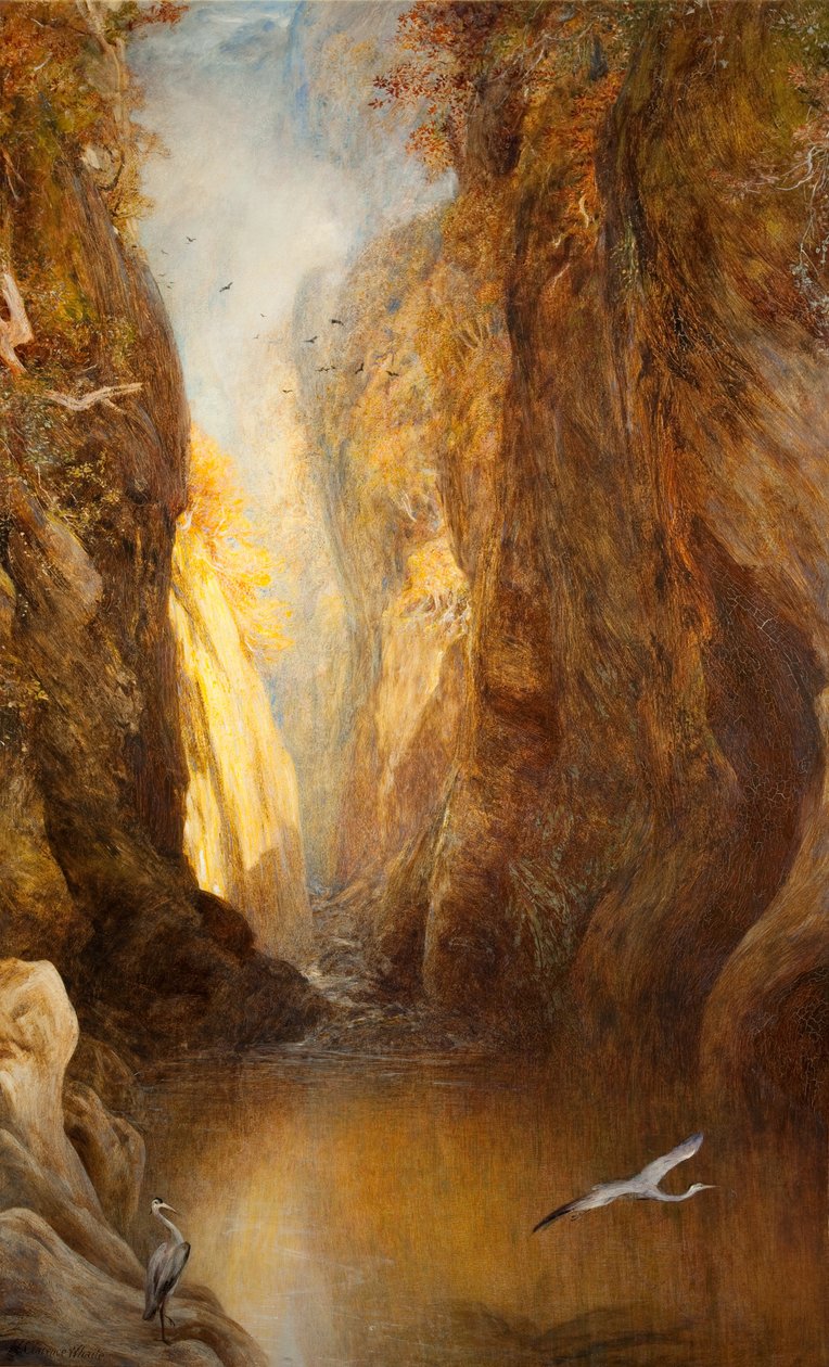 The Fairy Glen, Bettws-y-Coed autorstwa Henry Clarence Whaite